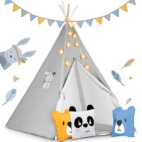 Вигвам вигвам палатка для детей вигвам гирлянда подушка стабилизатор Nukido