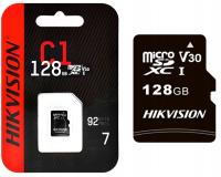 Karta pamięci 128Gb do kamer microSD HIKVISION 92Mbps HS-TF-C1 | 128GB