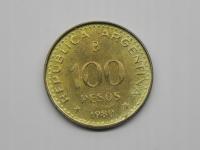 63/ 100 PESOS 1980 ARGENTYNA MAGNETYCZNA