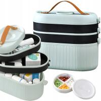 Органайзер, косметичка, коробка для косметики, аптечка первой помощи, многослойная