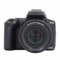 4K 64mp цифровая камера 3 дюйма 180 градусов поворотный экран 12x зум SF