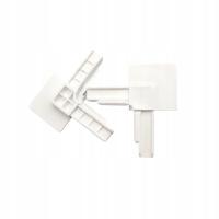 Narożnik łącznik do moskitiery okiennej BIAŁY 4szt