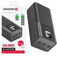 Powerbank Swissten 50000 mAh czarny