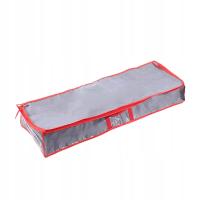 Świąteczna torba do przechowywania papieru do pakowania Gift Wrap Organizer Christmas Gray