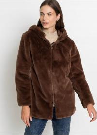 Lucky1616 ŚLICZNE FUTERKO Z KAPTUREM 4XL