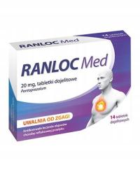 Ranloc Med 20 mg 14 tabl. Для рефлюкса