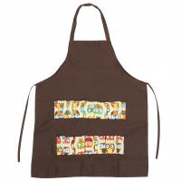 STYLOWY FARTUCH DO ZBIERANIA JAJ Z KIESZENIAMI