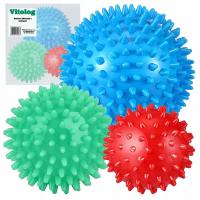 Массажный Мяч Для Мышц Тела, Роликовый Реабилитационный Мяч С Шипами 3