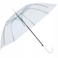 PARASOL PRZEZROCZYSTY PARASOLKA PRZEZROCZYSTA TRANSPARENTNA NA ŚLUB WESELE