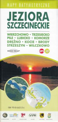 Jeziora Szczecineckie - mapy batymetryczne Eko-map