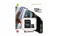 Kingston microSD 256GB Canvas 100/85MB/s Adapter