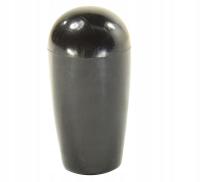 Gałka na dźwignię czarna, podłużna, wysokość 52 mm, gwint metryczny M8 GH52