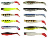 Набор из 12 шт. резиновый копыто риппер приманка для щуки судака 10 см и 12 см