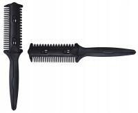 KaMoDo Grzebień trymer strzyżak na dwie żyletki do cieniowania włosów