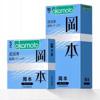 Okamoto супер смазанные презервативы 3/10 презервативы материалы для