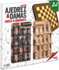 Шахматы деревянные большие классические турнирные шашки настольная игра 40x40 см