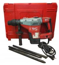 MŁOT UDAROWO-OBROTOWY MILWAUKEE K545S 1300W + DŁUTA + WALIZKA