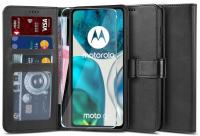 Etui z klapką CosmoTel do Motorola Moto G52 / Moto G82 czarny