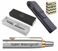 DŁUGOPIS PARKER JOTTER NA PREZENT ZŁOCONY Z TRWAŁYM GRAWEREM Z ETUI KLASYK