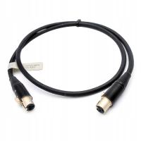 Prolite R2F2 kabel 0.7m przewód mini-XLR