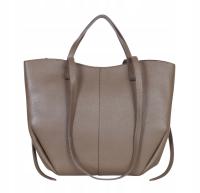 Vera Pelle Włoska skórzana torebka damska Shopper Bag Bestseller DUŻA