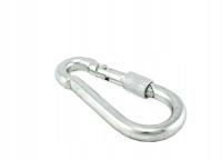 Karabińczyk do lin z zabezpieczeniem DIN 5299C 5mm