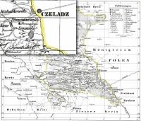 Stara Mapa 34 Seria mapy powiatów Prowincji Śląskiej Powiat Bytomski 1828