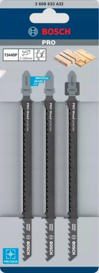 Brzeszczot do wyrzynarek T 344 DP Bosch 2608633A32 3 sztuki