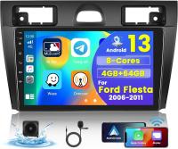 Radio samochodowe 4 Core 2+32GB Android Ford Fiesta 2006-11 CARPLAY KAMERA
