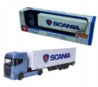 SCANIA 770S 1: 43 Bburago 18-31468 синий полуприцеп грузовик