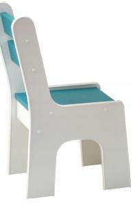 Стульчик K2 KidsMebel: Белый, Городской Дуб, Графит.