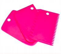 Łopatki szpatułki szpatułka do dekoracji do ciast tortów kremu 3 szt