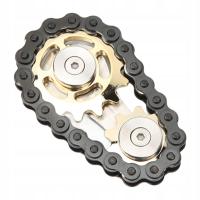 ŁAŃCUCH ZĘBATKI KIEROWNICY NA PALCU ZABAWKA ANTYSTRESOWA