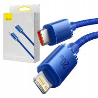 BASEUS высокоскоростной кабель USB-C - LIGHTNING для Iphone Ipad 20W мощный кабель 2M