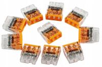 WAGO SZYBKOZŁĄCZKA 3x0,5-2,5mm2 2273-203 10x