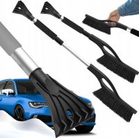 СКРЕБОК ДЛЯ ЛЬДА ЩЕТКА ДЛЯ УБОРКИ СНЕГА АВТОМОБИЛЯ СКРЕБОК ДЛЯ ОКОН ТЕЛЕСКОПИЧЕСКАЯ 2В1