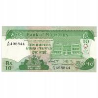 Banknot, Mauritius, 10 Rupees, Undated (1985), KM: