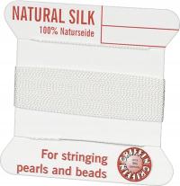 Нить для бисера KNORR PRANDELL Шелковая нить для жемчуга 0,3 мм 2 м