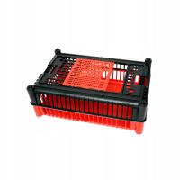 Klatka do transportu drobiu z przesuwną klapą DUŻA, WYTRZYMAŁA