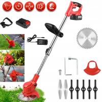 PODKASZARKA AKUMULATOROWA KOSA WYKASZARKA 3 RODZAJE OSTRZ TARCZA NOŻE 21V