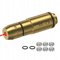 9 MM CZERWONY NABÓJ LASEROWY TRENINGOWY DO TRENINGU STRZELECKIEGO