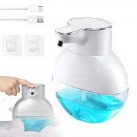 ДОЗАТОР МЫЛА АВТОМАТИЧЕСКИЙ 400МЛ БЕЛЫЙ ЭЛЕГАНТНЫЙ ДЛЯ КУХНИ ВАННОЙ КОМНАТЫ