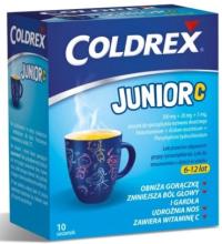 Coldrex Junior C лихорадка боль 10 пакетиков