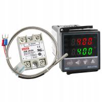 Регулятор температуры REX C100.K SSR 25DA КОПТИЛЬНЯ