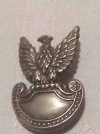 ORZEŁEK WOJSKOWY na CZAPKĘ z czasów PRL-u