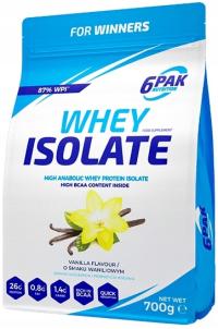 6PAK WHEY ISOLATE 700G изолят протеина WPI