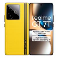 Smartfon realme GT 7T 12/256GB 5G 120Hz 50Mpix 7000mAh IP69 AMOLED Żółty