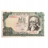 HISZPANIA - 1000 PESETAS - 1971 - UNC - P#154