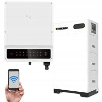 FALOWNIK HYBRYDOWY 3 FAZOWY INWERTER GOODWE 8kW HV + MAGAZYN ENERGII 15kWh