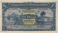 19.hy.Trynidad i Tobago, 1 Dolar 1939, St.3+